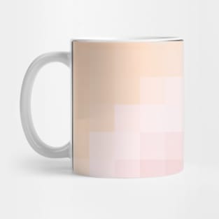 Peach and Rose Mosaic Mug